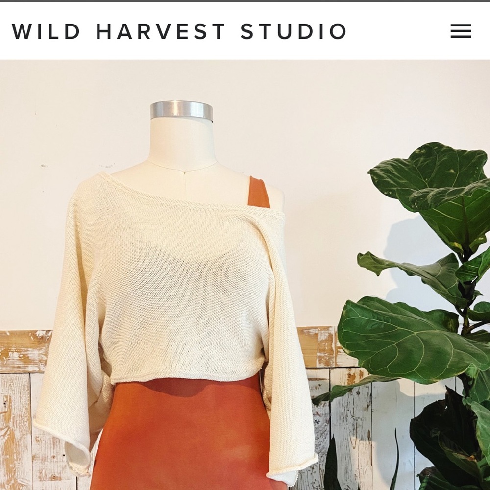 Wild Harvest Studio dusk and dawn sweater